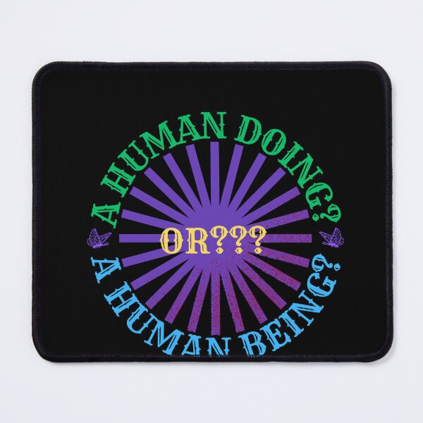 Item preview, A Human Doing? designed and sold by MiracleROLArt.