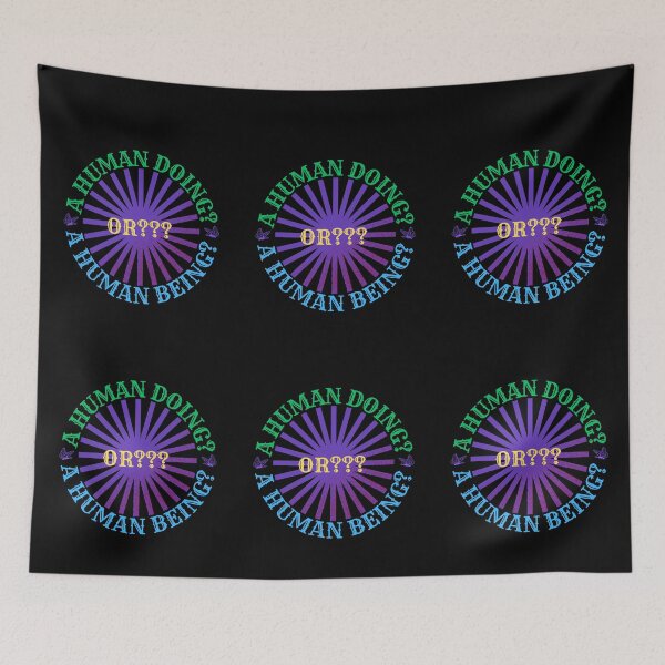 Item preview, A Human Doing? designed and sold by MiracleROLArt.