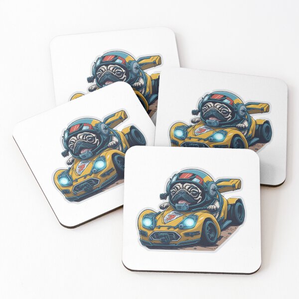 Item preview, Pug kart racer designed and sold by Pug-Obsession.