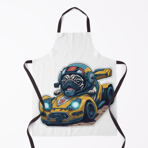 Item preview, Pug kart racer designed and sold by Pug-Obsession.
