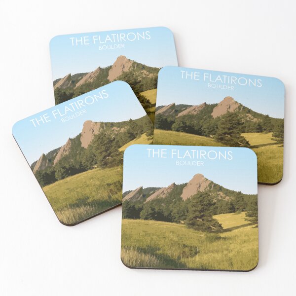 Item preview, The Flatirons, Boulder, Colorado, USA, Print designed and sold by summattodraw.