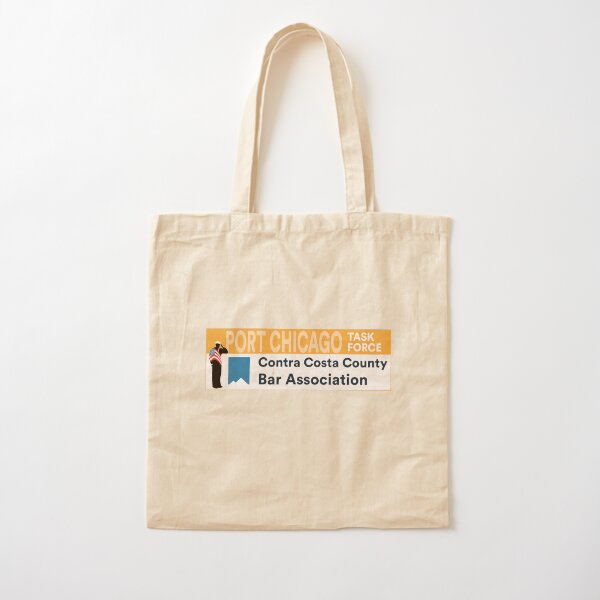 CCCBA Port Chicago Task Force Logo Cotton Tote Bag
