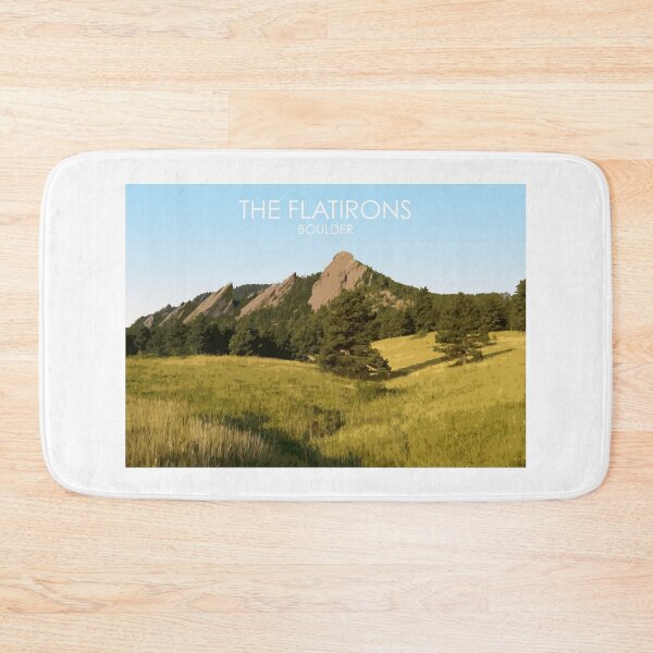 Item preview, The Flatirons, Boulder, Colorado, USA, Print designed and sold by summattodraw.