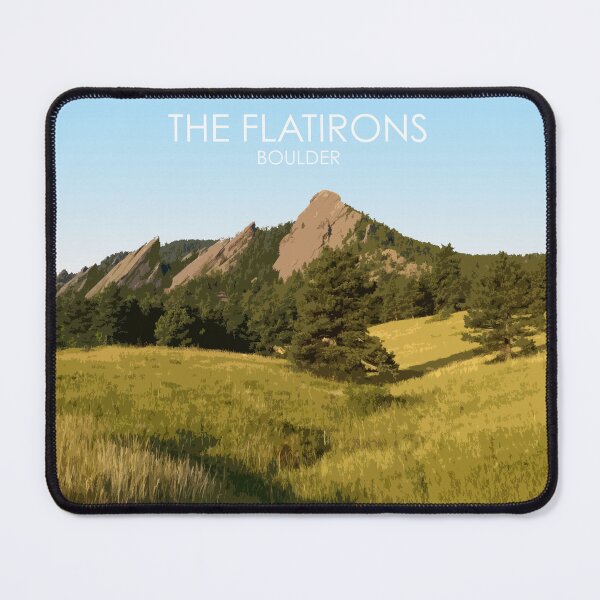 Item preview, The Flatirons, Boulder, Colorado, USA, Print designed and sold by summattodraw.