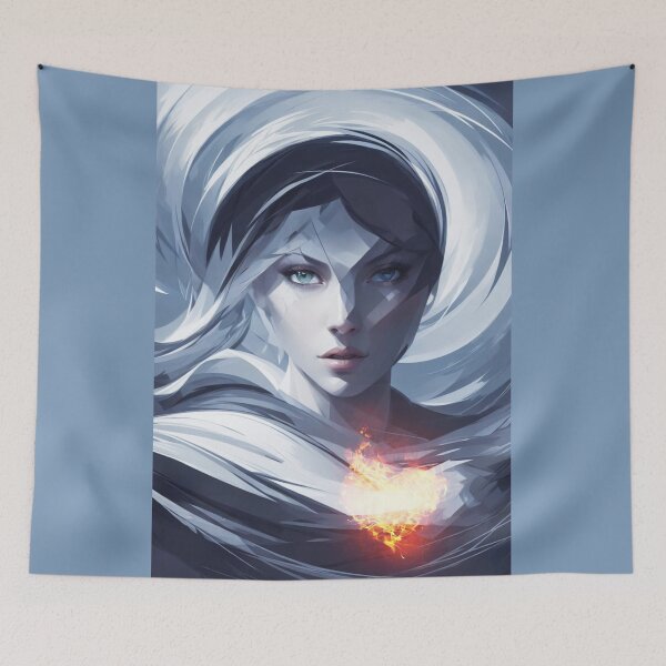 Item preview, COOL AS THE MOON WITH A HEART OF FIRE designed and sold by Tammera.