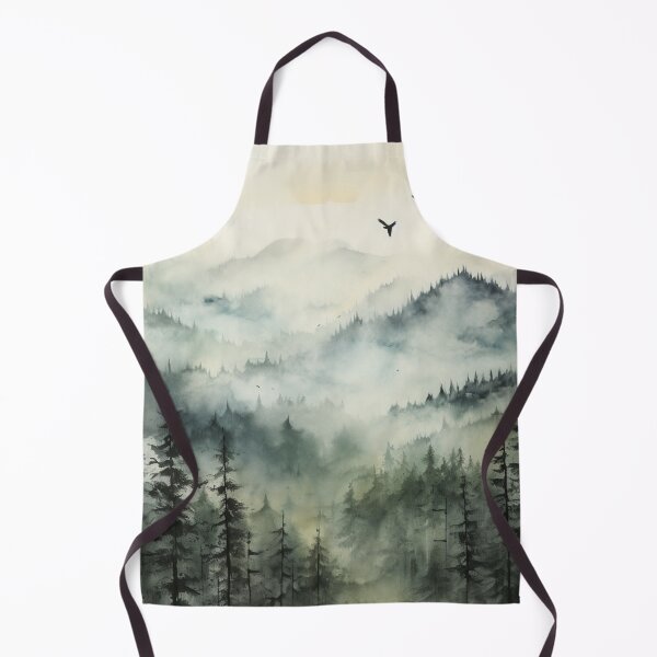 Item preview, Misty Serenity: Tranquil Watercolor Landscapes designed and sold by minjagoods.