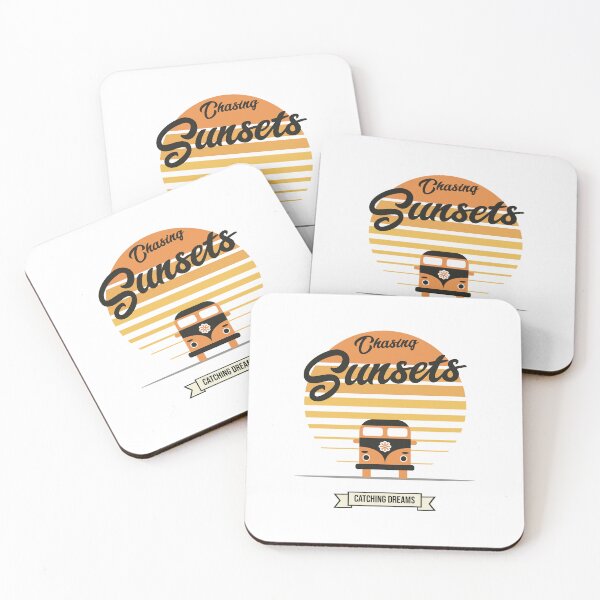 Item preview, Chasing Sunsets, Catching Dreams | Retro Vintage Nature Travel designed and sold by lildoodleshirts.