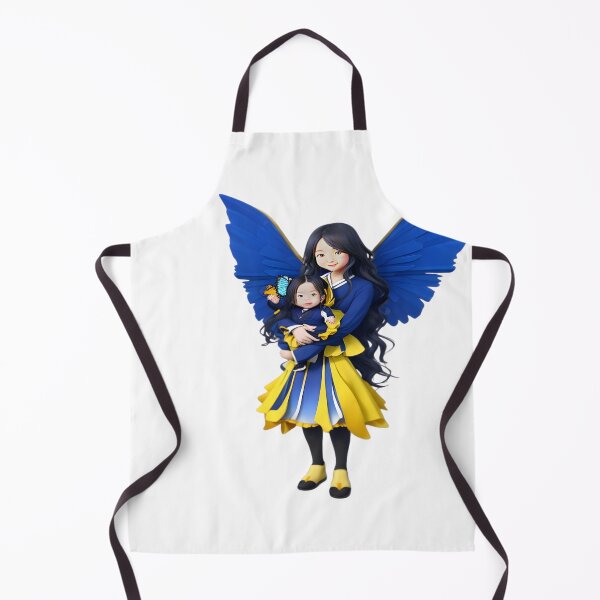 Item preview, Csuzume no tojimari ! Blue girl with a baby ! designed and sold by oupastore.
