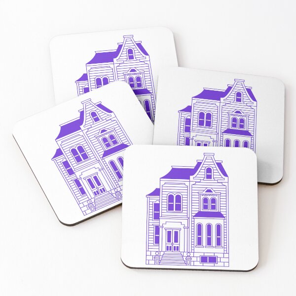Item preview, purple victorian house designed and sold by marco2r.