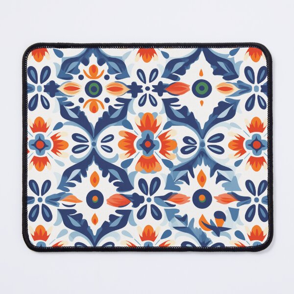 Item preview, Talavera Portuguese Patchwork Mexican Tiles designed and sold by Nightarcade.