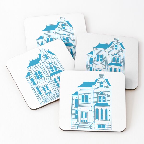Item preview, Turquoise Victorian House designed and sold by marco2r.