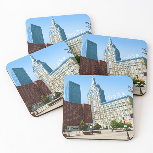 Item preview, Tulsa, Oklahoma, USA, Print designed and sold by summattodraw.