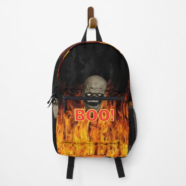 Item preview, Boo! Skull With Real Flames designed and sold by Profitrip.