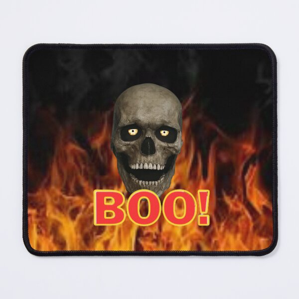 Item preview, Boo! Skull With Real Flames designed and sold by Profitrip.