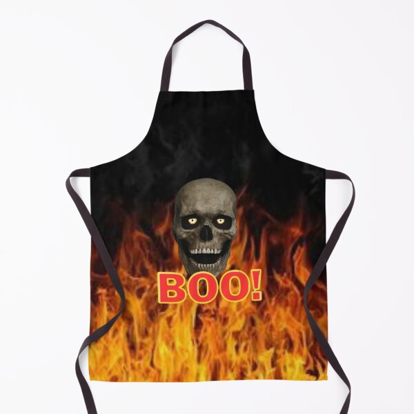 Item preview, Boo! Skull With Real Flames designed and sold by Profitrip.