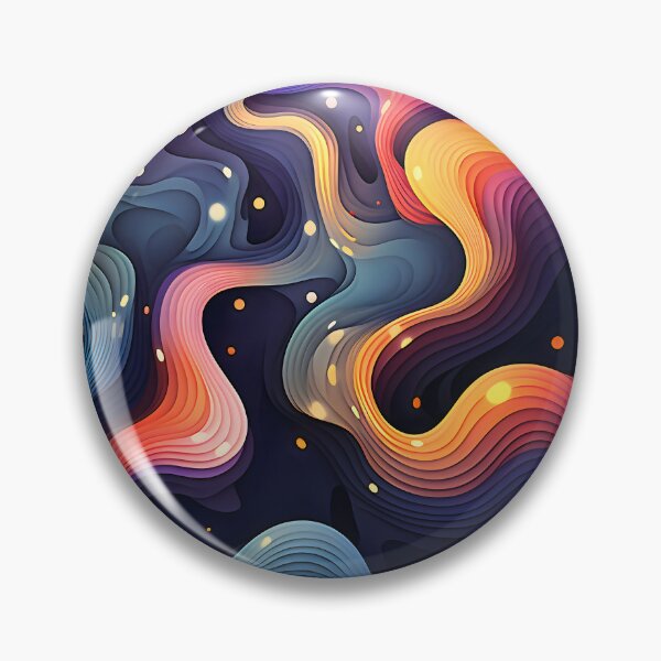Item preview, Cosmic Voyage XI: A Psychedelic Abstract Composition in Vibrant Colors and Movement. designed and sold by InsaneLEDP.