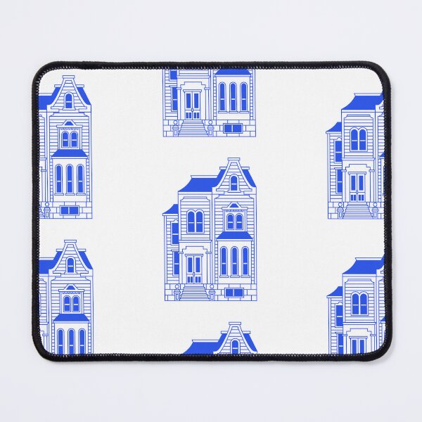 Item preview, Dark Blue Victorian House designed and sold by marco2r.