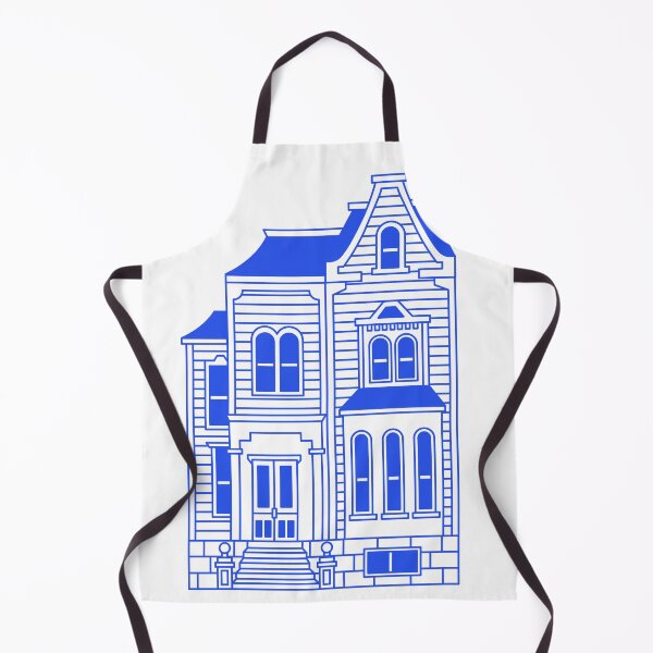 Item preview, Dark Blue Victorian House designed and sold by marco2r.