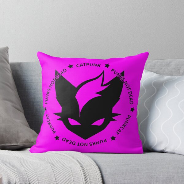 Item preview, logo (PUNK CAT 3) (Pink) designed and sold by atzek.