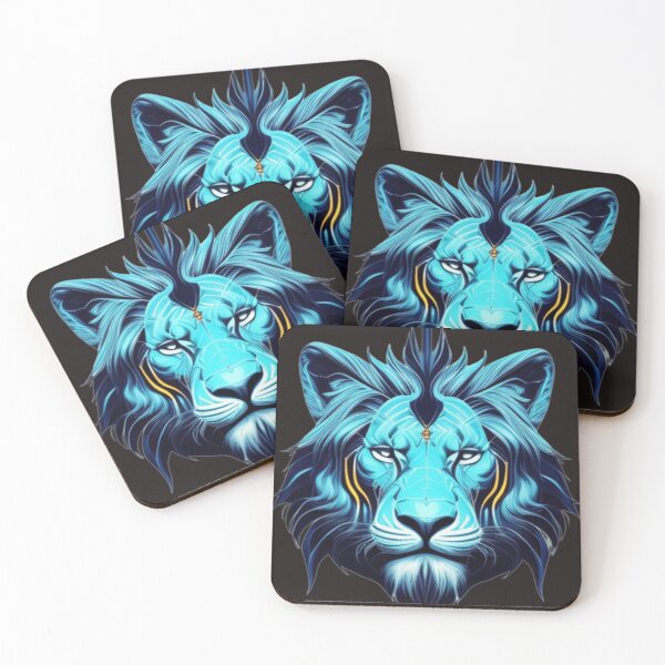 Item preview, Blue lion designed and sold by Roxburylane.