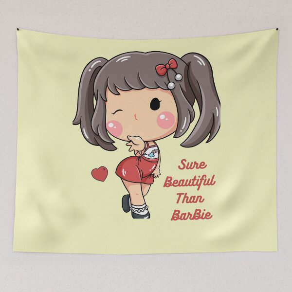 Item preview, Sure i am beautiful than barbie , New lovely cute T shirt   designed and sold by MooArtist88.
