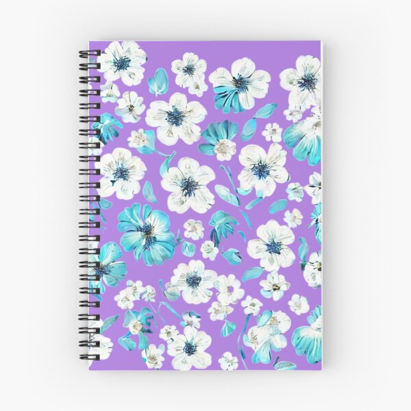 Item preview, White and Blue Flowers designed and sold by RobotWear.