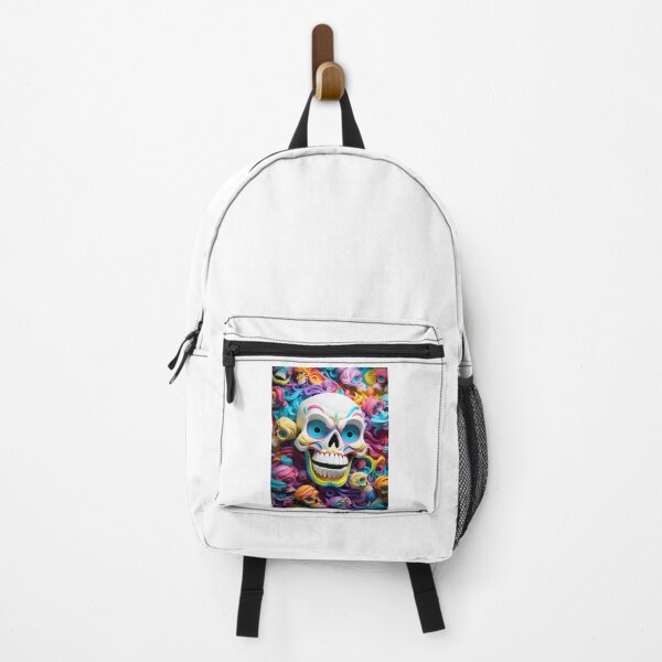 Item preview, Colorful Paper Art Skulls designed and sold by tropicaltee.