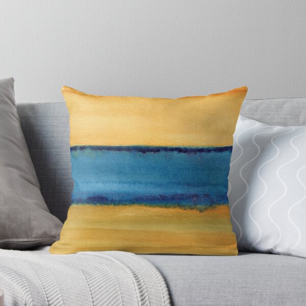 Item preview, Acuarela rayas azul amarillo designed and sold by InspiringLines.