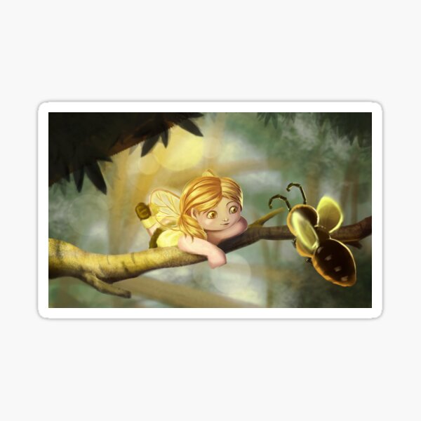 Australian Afternoon Chat for Fairies Sticker