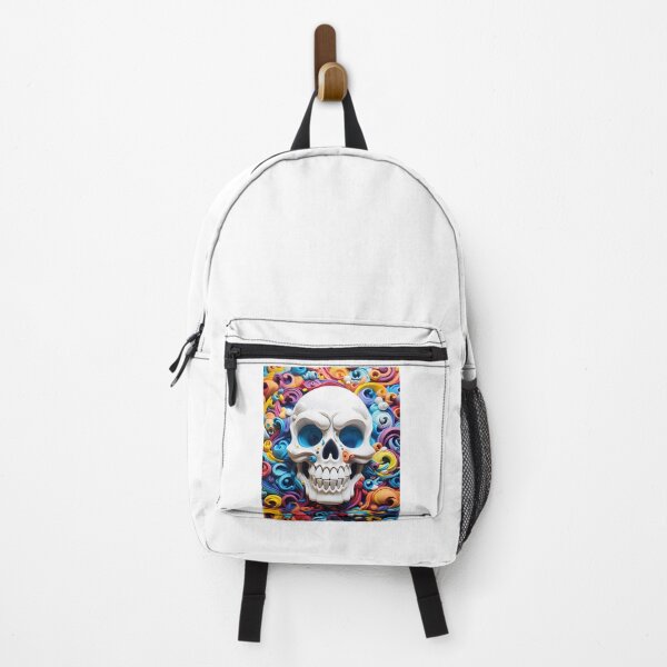 Item preview, Colorful Paper Skull designed and sold by tropicaltee.