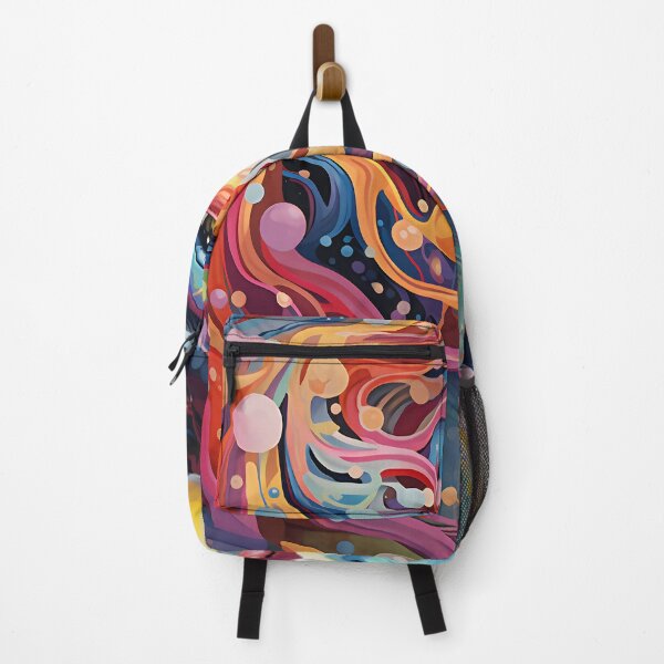 Item preview, Cosmic Voyage XXIII: A Psychedelic Abstract Composition in Vibrant Colors and Movement. designed and sold by InsaneLEDP.