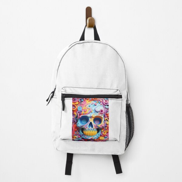 Item preview, Colorful Paper Skull designed and sold by tropicaltee.