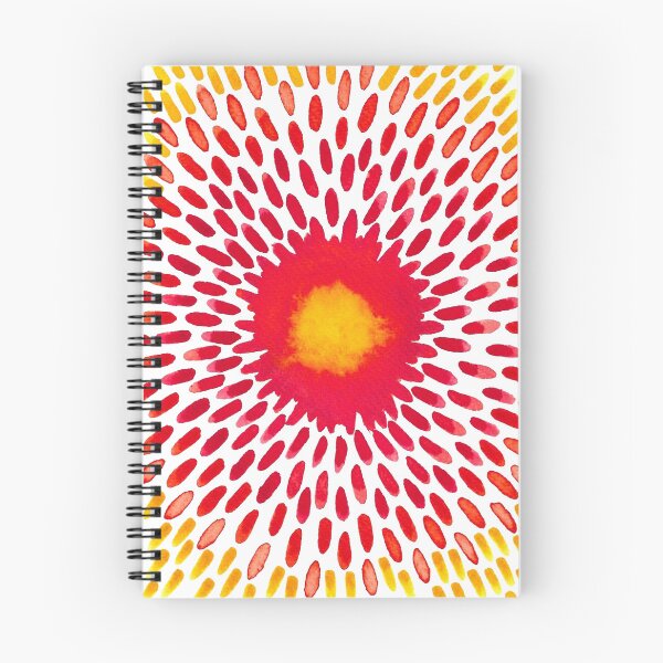 Artikelvorschau, Abstrakte Aquarellrote Sonnenenergie entworfen und verkauft von InspiringLines.