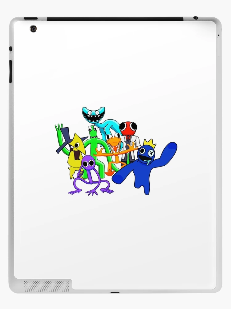 rainbow friends chapter 2 rainbow friends fnf rainbow friends roblox  rainbow friends animation rainb | iPad Case & Skin