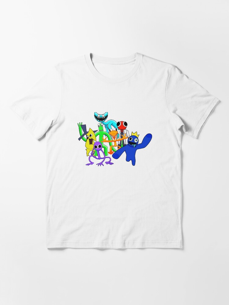 Rainbow Friends Chapter Two with Cyan and Yellow | Kids T-Shirt