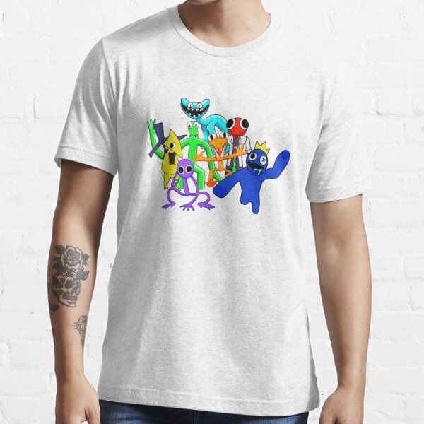 rainbow friends chapter 2 rainbow friends fnf rainbow friends roblox  rainbow friends animation rainb Essential T-Shirt for Sale by RetroPanache