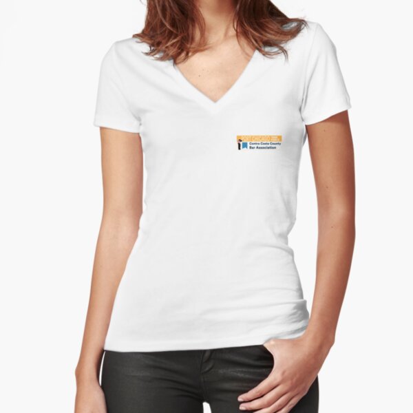 CCCBA Port Chicago Task Force - Transparency Logo Fitted V-Neck T-Shirt