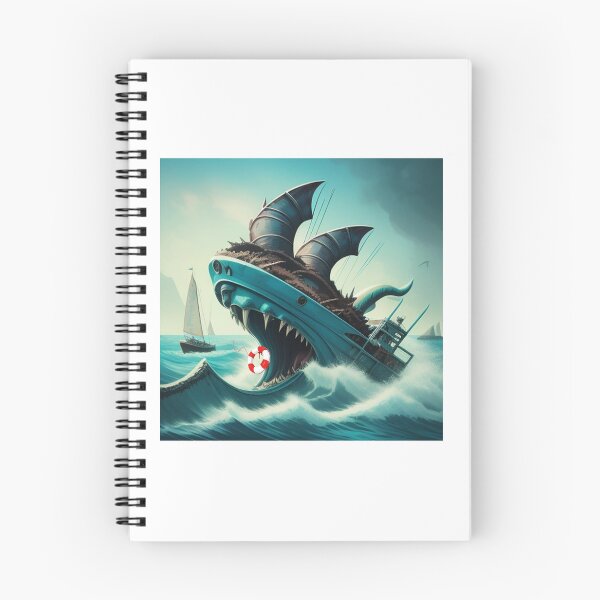 Item preview, boat shark attack designed and sold by FdPrincessshaye.
