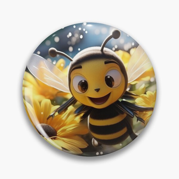 Item preview, bee on the meadow designed and sold by MagicStudioArt.