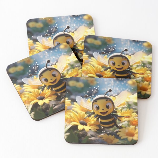 Item preview, bee on the meadow designed and sold by MagicStudioArt.