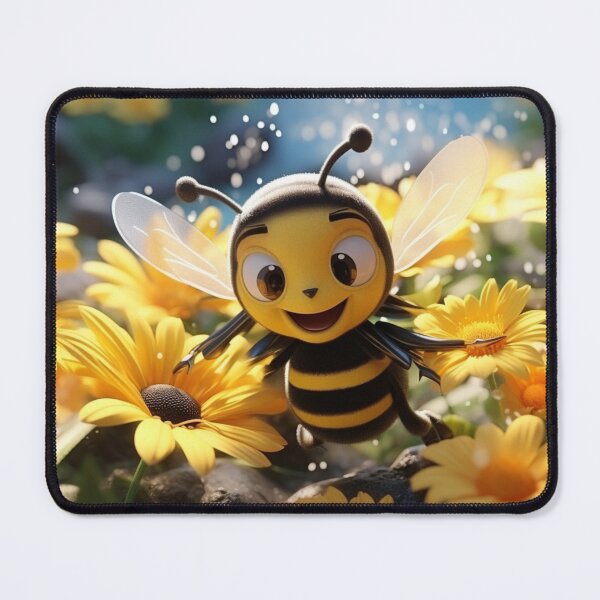 Item preview, bee on the meadow designed and sold by MagicStudioArt.
