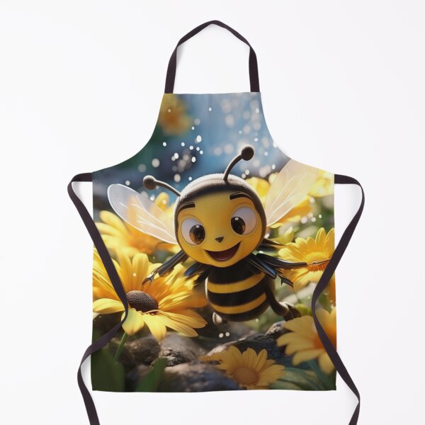 Item preview, bee on the meadow designed and sold by MagicStudioArt.