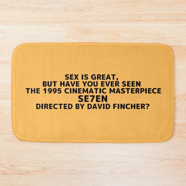 Item preview, Se7en | Sex Is Great but Have You Ever Seen Horror Movie Director Seven designed and sold by franklinfargo.