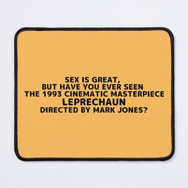 Item preview, Leprechaun | Sex Is Great but Have You Ever Seen Horror Movie Director designed and sold by franklinfargo.