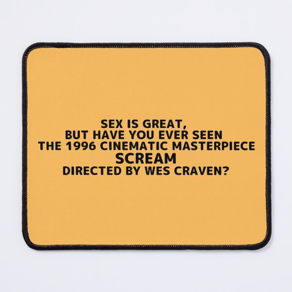 Item preview, Scream | Sex Is Great but Have You Ever Seen Horror Movie Director designed and sold by franklinfargo.
