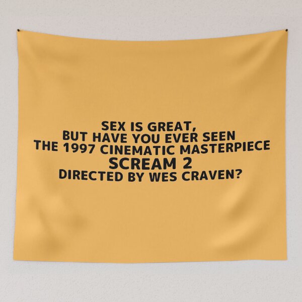 Item preview, Scream 2 | Sex Is Great but Have You Ever Seen Horror Movie Director designed and sold by franklinfargo.