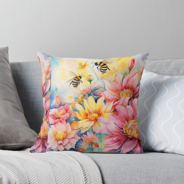 Aperçu de l'œuvre Cute Bees créée et vendue par tropicaltee.
