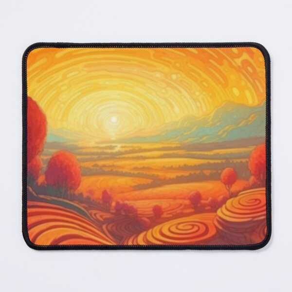 Item preview, Painting of spiral rolling hills designed and sold by SPECTRA005.