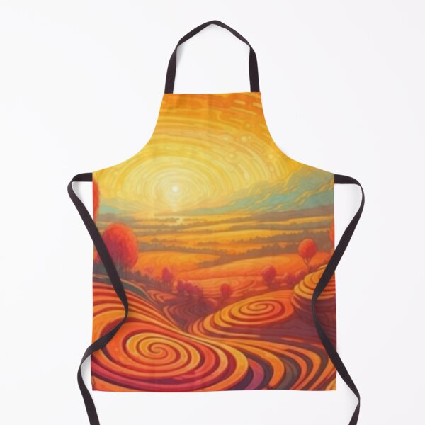 Item preview, Painting of spiral rolling hills designed and sold by SPECTRA005.