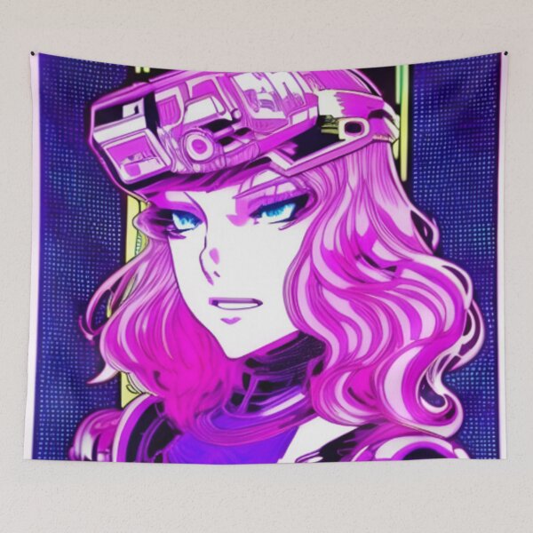 Item preview, Retro Anime Character designed and sold by KalipsoArt.